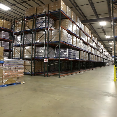 Corrosion-Resistant 1200*1200*3600 Double Deep Pallet Racking For Multi-Layer Storage