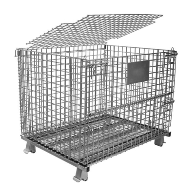 Customized Size Wire Mesh Container for Warehouse Supermarket Serviceability Common