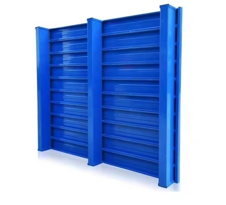 2 Way Forklift Entry Heavy Duty Steel Pallet for Warehouse 0-5m Height Durable Design