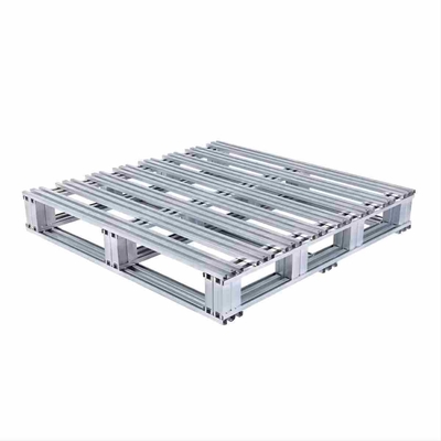QF-Pallet Single/Double Faced 4 Way Entry Load Capacity Warehouse Metal Steel Pallets