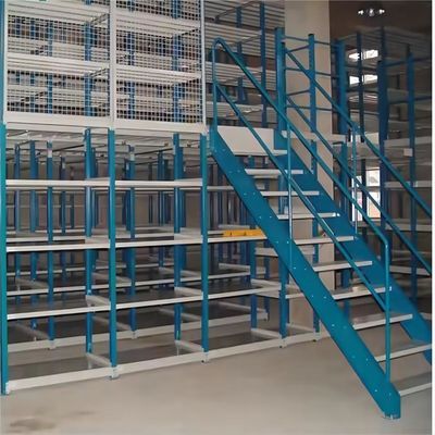 Powder Coating Multi-Level Mezzanine Floor For Cold Room To Save Space Height 5-15m