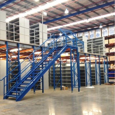 Conventional Warehouse Storage Equipment Mezzanine Floor Racking System With 0-5m Height