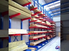 Cantelever kho công nghiệp giá treo, H Beam Cantilever giá treo đơn hai mặt