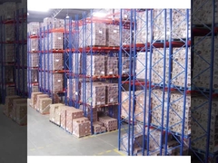Hệ thống kệ pallet sâu hai hạng nặng Màu sắc tùy chỉnh Khả năng cân nặng