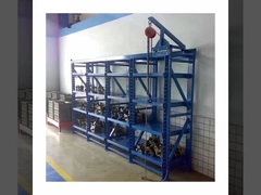 Hệ thống xếp hàng khuôn phủ bột điều chỉnh với 2-5 lớp màu xanh